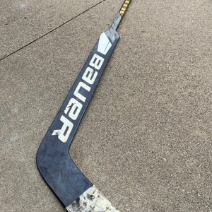 Senior Bauer Ultrasonic Goalie Stick 26" Paddle Pro Stock (Used)