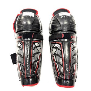 Used CCM EDGE Junior Shin Guards Black 12" 11860-C000291443