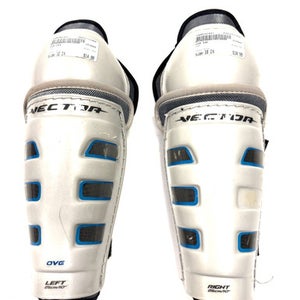 Used CCM OVE Junior Shin Guards Grey 10" 11860-C000291442