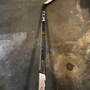 Senior CCM Jetspeed FT6 Pro Right Handed Hockey Stick Mid Pattern Pro Stock (Used)