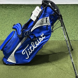 Titleist 2024 Players 4 Stand Carry Golf Bag TB23SX4 Royal/Gray NEW #94588