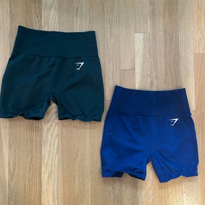 Gymshark women’s shorts (2 pairs)