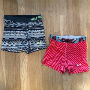 Nike Pro Women’s shorts (2 pairs)