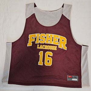 St. John Fisher University #16 Maroon Reversible L/XL Nike Jersey (Used)