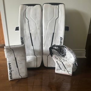 Large  Bauer Goalie Leg Pads (Used)