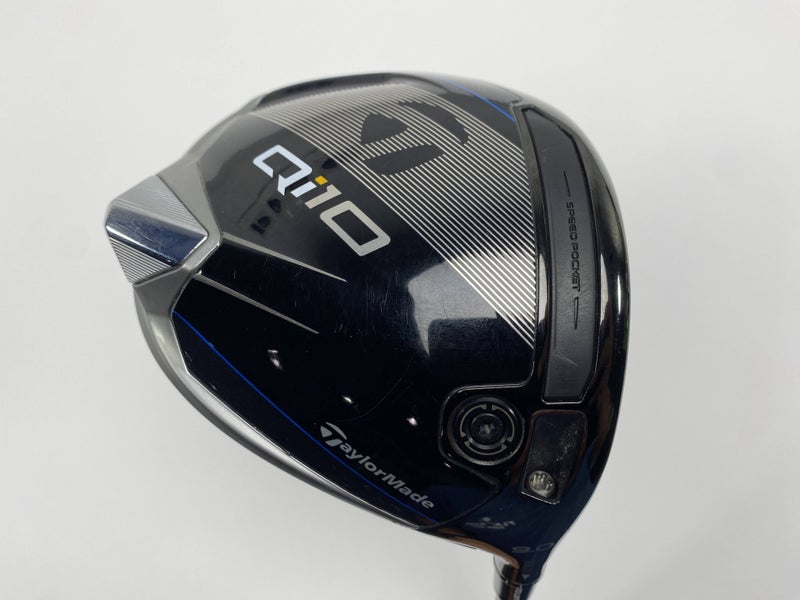 TaylorMade Qi10 Driver 9* Fujikura Ventus Blue TR 5-S Stiff Graphite Mens RH
