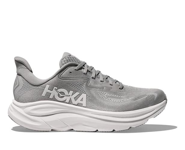 Hoka One One Clifton 10 Extra Wide 1162051/STLLR Men's Gray Running Shoes DDK134