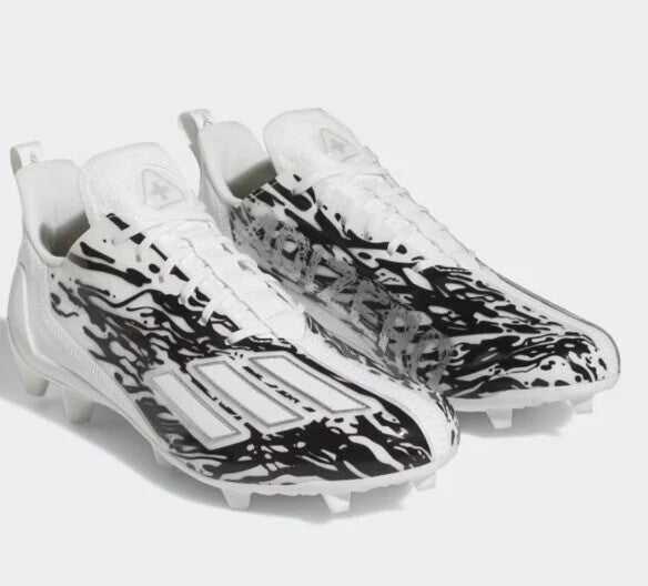 Adidas Adizero 12.0 Poison IG7206 Mens US 7.5 White Black Football Cleats DDK181