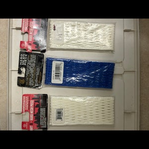 Lot of 3 lacrosse mesh