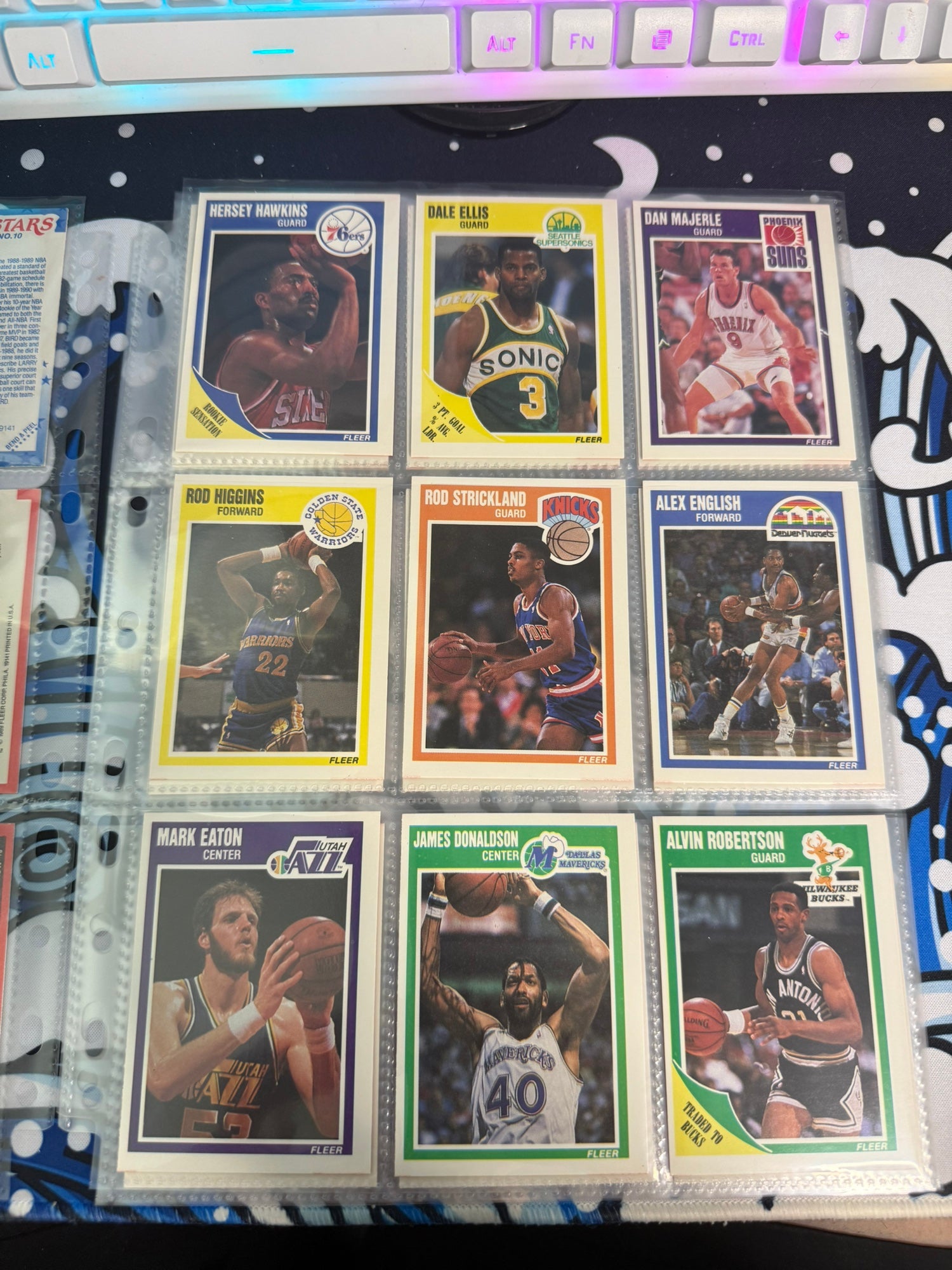 1989 fleer basketball