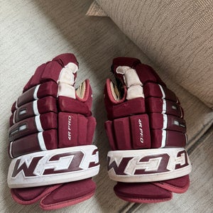 CCM HG 4R Pro Gloves 15" Pro Stock (Used)