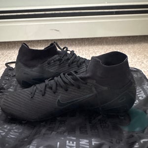 Black Size M 10.0 (W 11.0) Nike Zoom Mercurial Superfly 10 Elite AG Pro
