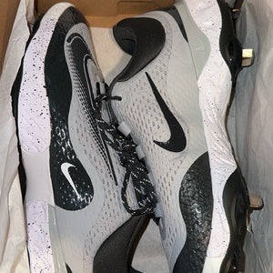 Grey Nike Alpha Huarache Elite 4 Sz11