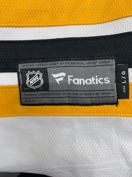 Boston Bruins mens large Fanatics game jersey
