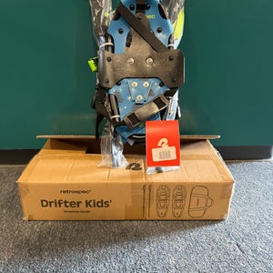 Retrospec Drifter Bundle With Poles Kids 14in Brash Blue