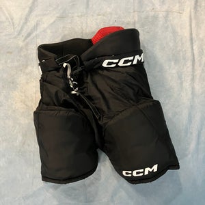 Black Junior Large CCM Next Hockey Pants (Used)
