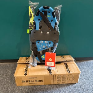 Retrospec Drifter Bundle With Poles Kids 17in Brash Blue