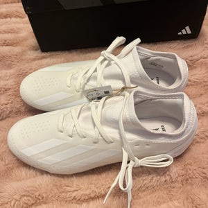White Kids Size M 6.5 (W 7.5) Adidas X crazyfast.1 Cleats (New)