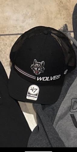 Chicago wolves hat for one person