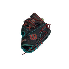 Used Wilson A2000 PF11SS BB/SB Glove RH Throw Cardinal And Black 11" 11347-S000247483
