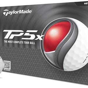 Taylor Made TP5x Golf Balls (White, 24pk) 2dz 2024 NEW - Father's Day Sale!!!