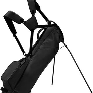 NEW 2024 TaylorMade Flextech Premium Carry Black 3 Way Stand/Carry Golf Bag