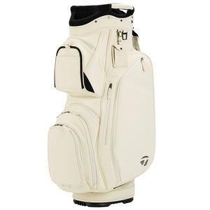 NEW 2024 TaylorMade Signature Ivory 14-Way Golf Cart Bag