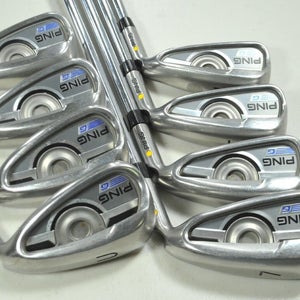 Ping G Series 4-W,UW Iron Set Regular Flex Right AWT 2.0 Steel # 193196