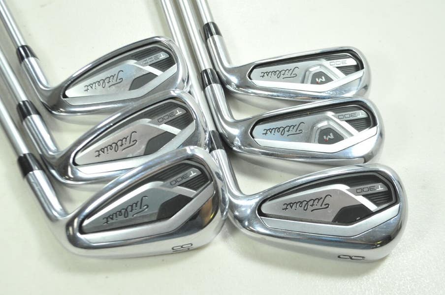 Titleist T300 2021 6-PW,48* Iron Set Regular Flex RH Fubuki
