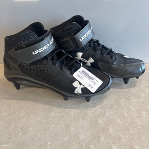 Under Armour (Used) Size 13.0 (W 14.0) Black Adult