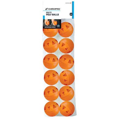 New Champro 9" BRUTE POLY BALL 12 PACK 11860-CHPCBB49