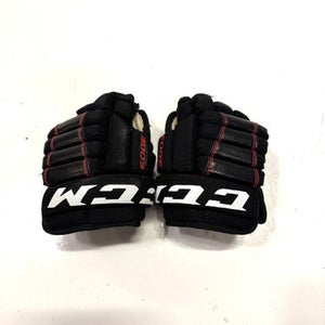 Used CCM EDGE Youth Gloves Black 8" 11860-S000291267