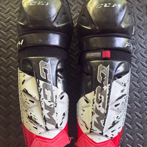Used CCM Jetspeed FT4 Shin Pads Senior Size 14 Inch