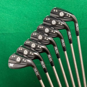 PXG GEN4 0311 P Forged Xtreme Dark 5-GW Iron Set AeroTech SteelFiber i95 Stiff