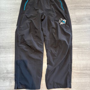 San Jose Sharks Team Issued Black Coaching Pants Men's  Pants (New)