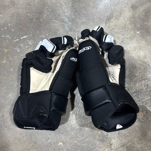 Black Senior CCM 4R II Gloves 14" (Used)