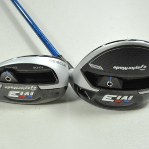 TaylorMade M3 #3 Fairway Wood and #3 Hybrid Set Regular Flex RH Graphite #196549