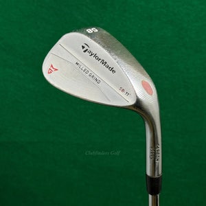 TaylorMade Milled Grind Chrome 58-SB11 58 Lob Wedge NS Pro Modus Steel Regular