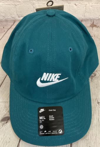 Nike Unisex Adult Front Logo Club Cap Move To Zero Low Profile Strap Pocket