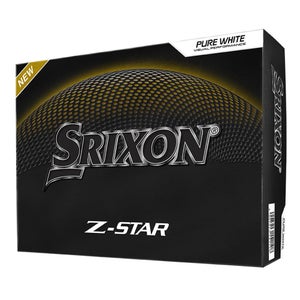 Srixon Z-Star Golf Balls (Pure White, 36pk) 3dz 2025 NEW Buy 2dz get 1dz free!