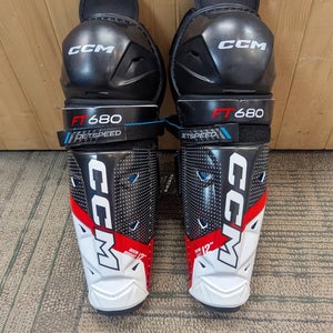 Junior CCM Jetspeed FT680 Shin Pads (New)