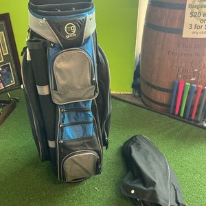 MG Golf Cart Bags 14-Way Dividers W/ Rain Cover