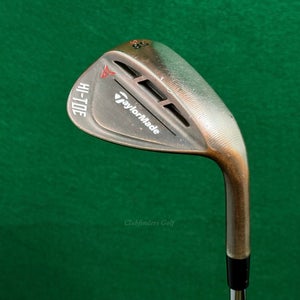 TaylorMade Milled Grind Hi-Toe Copper 58-7 58 Lob Wedge Hi-REV 2.0 Steel Wedge