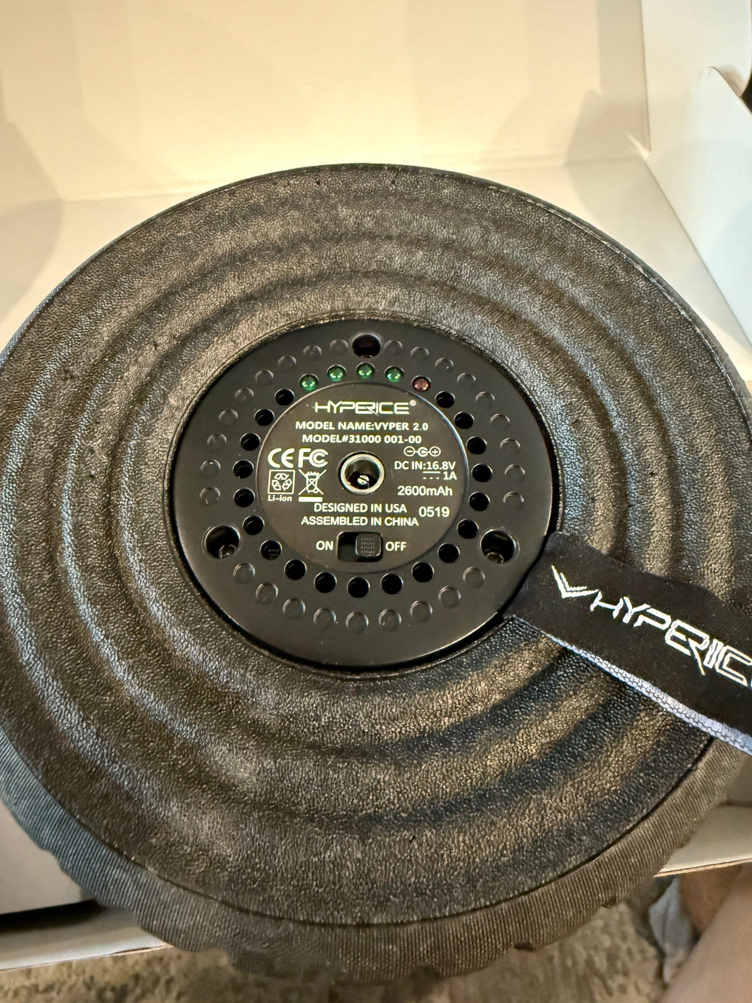 Hyperice Viper 2.0 Vibrating Foam Roller | SidelineSwap | Buy and