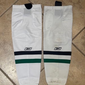 Dallas Stars White Junior Reebok Socks (Used)