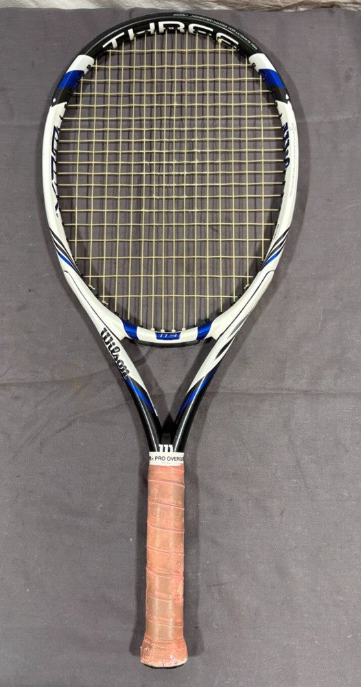 Wilson BLX Three 113 Sq In Head Tennis Racquet 4-3/8