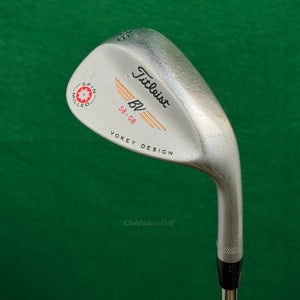 Titleist Vokey Design 2009 Nickel 58-8 58 Lob Wedge Factory Steel Wedge Flex
