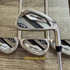 +1/2" Callaway Mavrik Iron Set 5-AW / XP Steel, Stiff Flex (172)