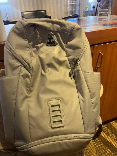 Gray New Loyola Lacrosse Large/Extra Large Under Armour Backpack