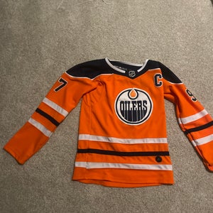 Orange Men's Small Adidas Jersey (Used)